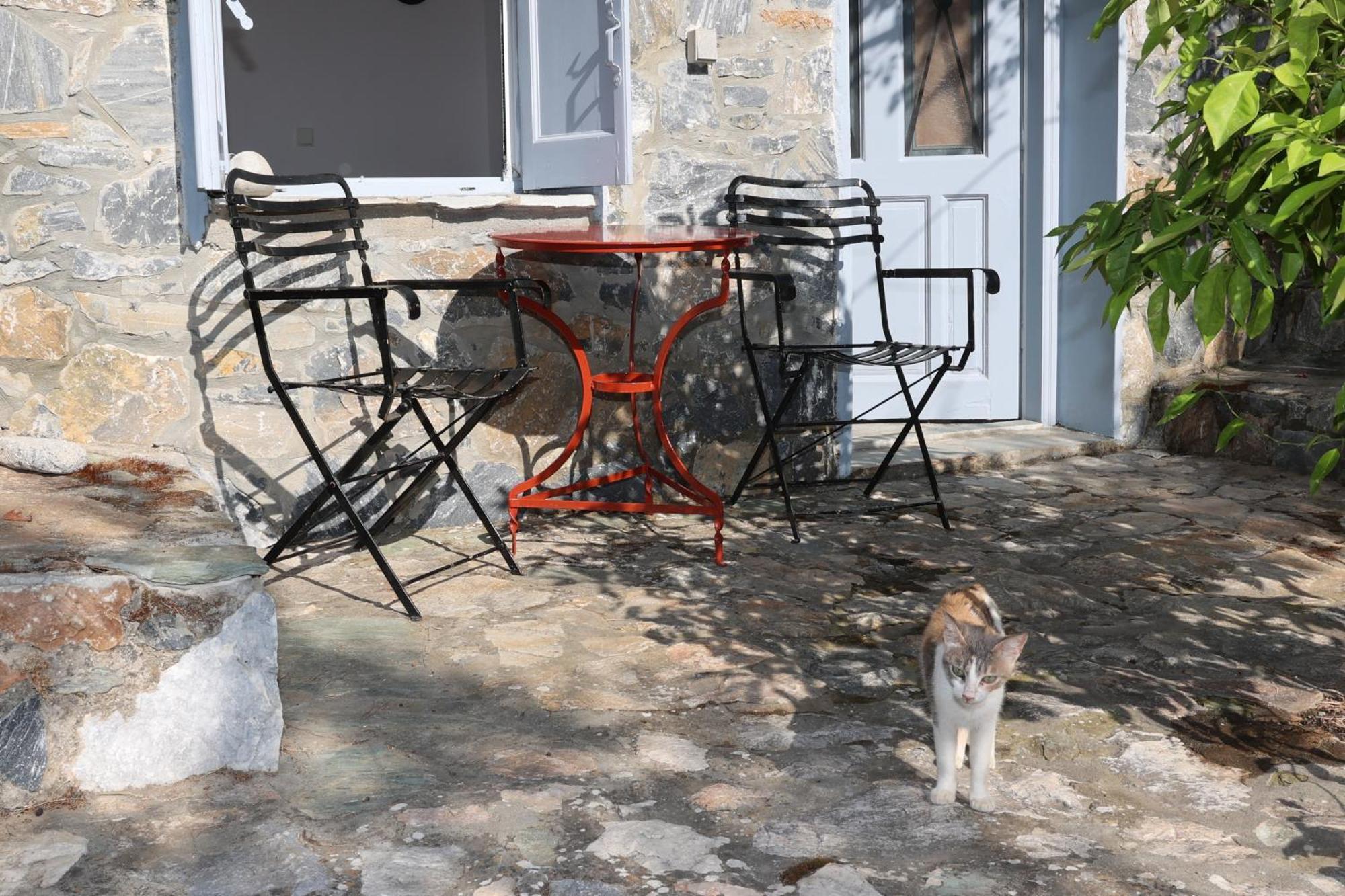 Δωμάτια Κόκκινος Πύργος Plomari Exterior foto